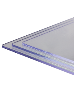 POLYCARBONATE SHEET 0.060 48 X 96 CLEAR 116 ULTRAMASK 2 SIDE LEXAN 9604