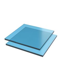 ACRYLIC SHEET 0.118 48 X 96 BLUE 2069 PAPER 2 SIDE CHEMCAST GP